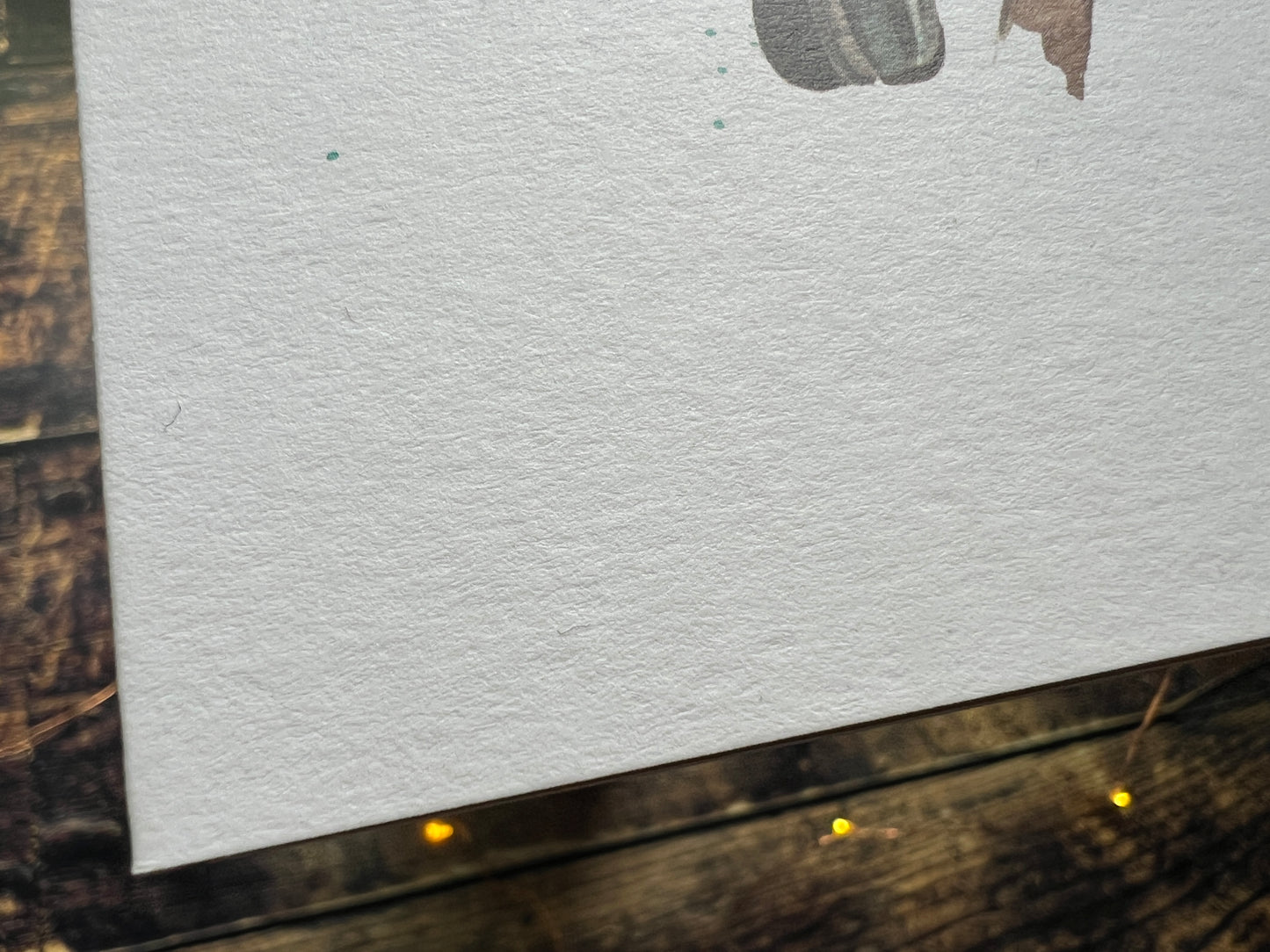 A lightly textured greetings card with an expressively painted watercolour Jay.