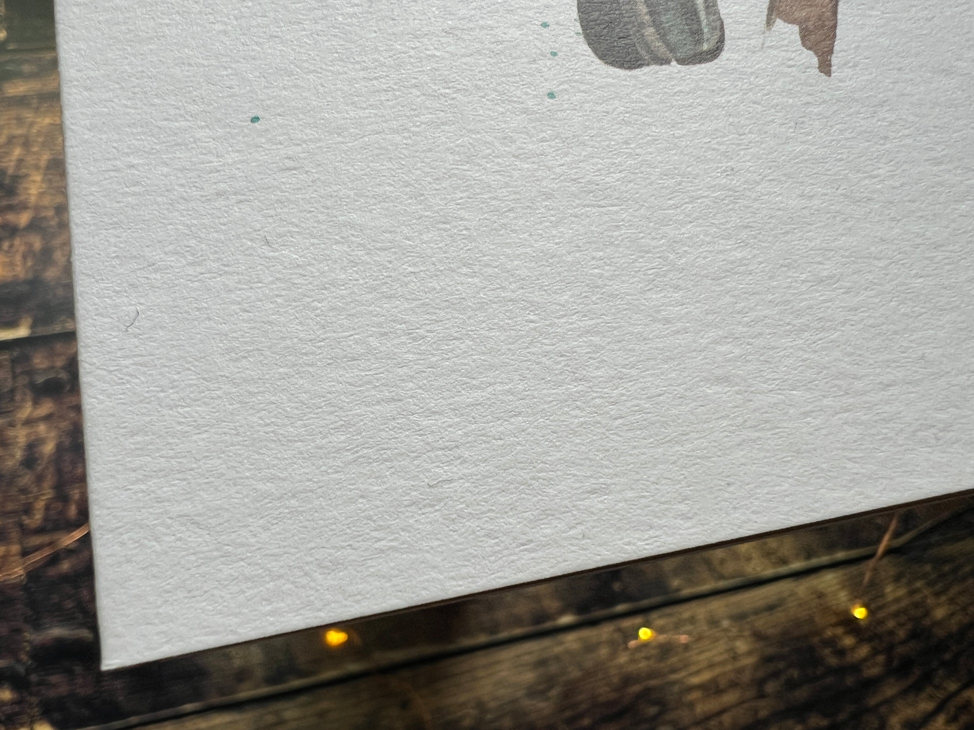 A lightly textured greetings card with an expressively painted watercolour Jay.
